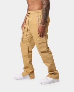 EN ES Poseidon Cargo Pants Tan -Fashion Clothing Store 03007030 YT001 mens 0060
