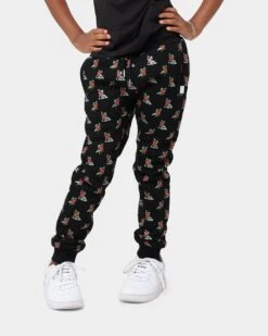 Lil Hommé Kid's Ament Sweat Pants Black 9 Lil Hommé Kid's Ament Sweat Pants Black -Fashion Clothing Store 03007246 YB001 default 0011