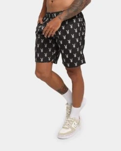 Playboy Bunnies Shorts Black