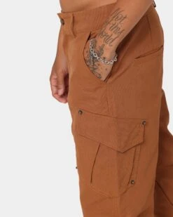 XXIII Berlin Cargo Pants Brown -Fashion Clothing Store 03007634 YX300 default 0070