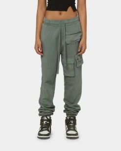 EN ES Utility Washed Sweat Pants Green 11 EN ES Utility Washed Sweat Pants Green -Fashion Clothing Store 03007706 YG600 womens 0030