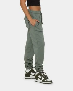 EN ES Utility Washed Sweat Pants Green 13 EN ES Utility Washed Sweat Pants Green -Fashion Clothing Store 03007706 YG600 womens 0050