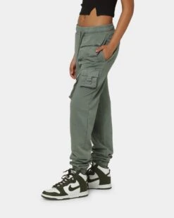 EN ES Utility Washed Sweat Pants Green 14 EN ES Utility Washed Sweat Pants Green -Fashion Clothing Store 03007706 YG600 womens 0060