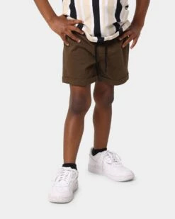 EN ES Kid's All Day Chino Shorts Brown