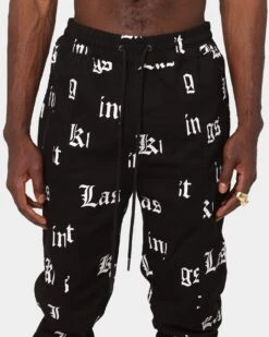 Last Kings Fragment Joggers Black 12 Last Kings Fragment Joggers Black -Fashion Clothing Store 03007878 YB001 mens 0030