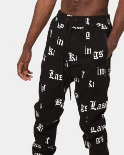 Last Kings Fragment Joggers Black 16 Last Kings Fragment Joggers Black -Fashion Clothing Store 03007878 YB001 mens 0070