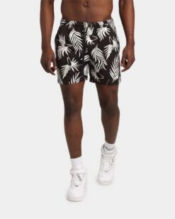Dead Studios Tropics Party Shorts Black/White
