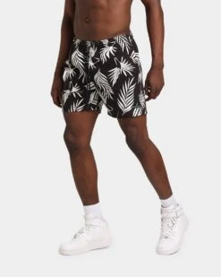 Dead Studios Tropics Party Shorts Black/White -Fashion Clothing Store 03008065 YB012 mens 0060
