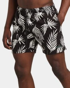 Dead Studios Tropics Party Shorts Black/White -Fashion Clothing Store 03008065 YB012 mens 0070