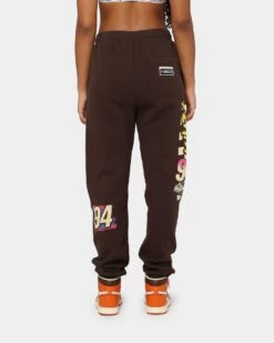 NASCAR NASCAR Team '94 Baggy Track Pants Chocolate Brown -Fashion Clothing Store 03008240 YC772 womens 0040