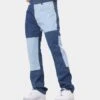 XXIII Rehan Patchwork Jeans Blue/Light Blue -Fashion Clothing Store 03008263 YX051 womens 0010