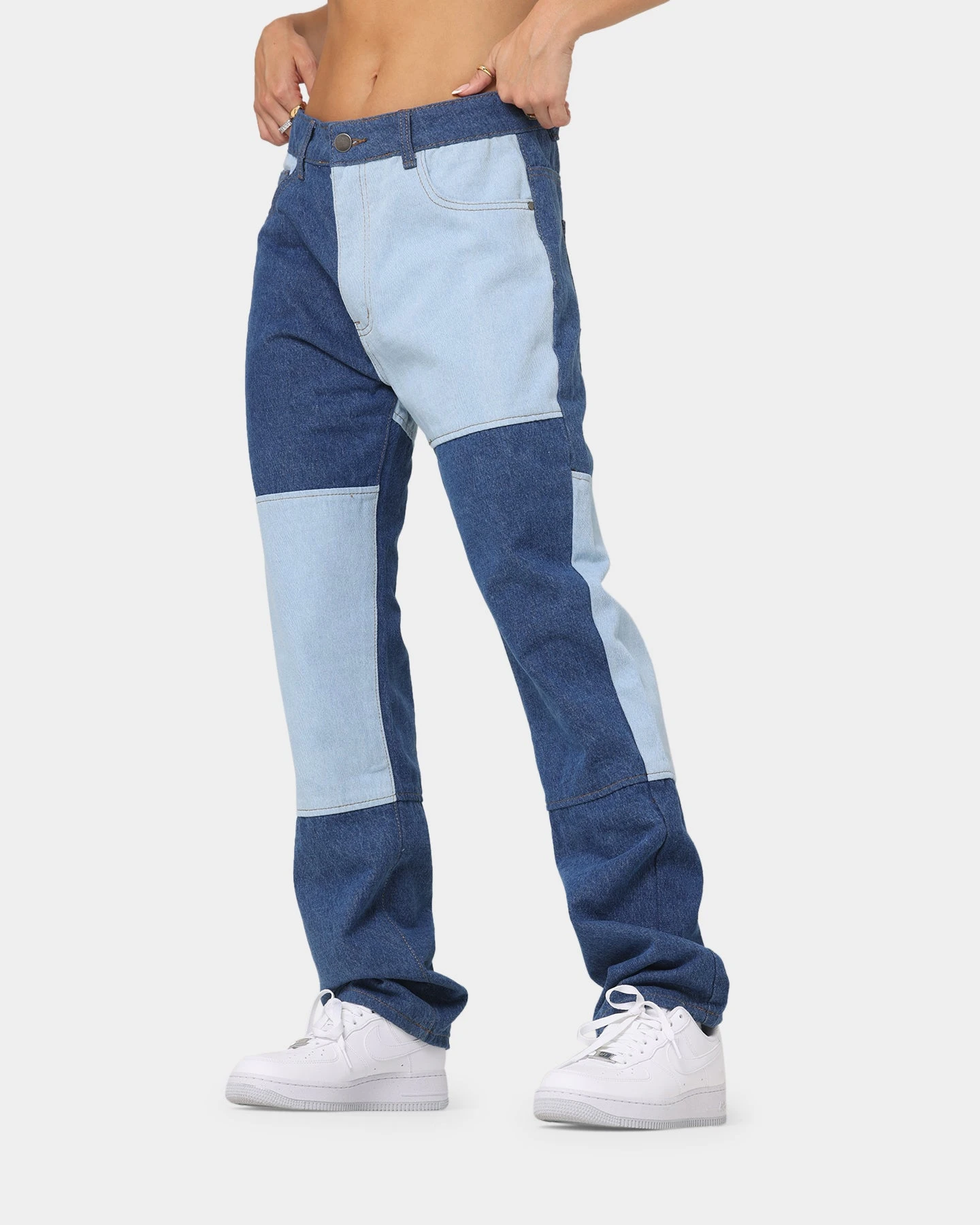 XXIII Rehan Patchwork Jeans Blue/Light Blue 3 XXIII Rehan Patchwork Jeans Blue/Light Blue