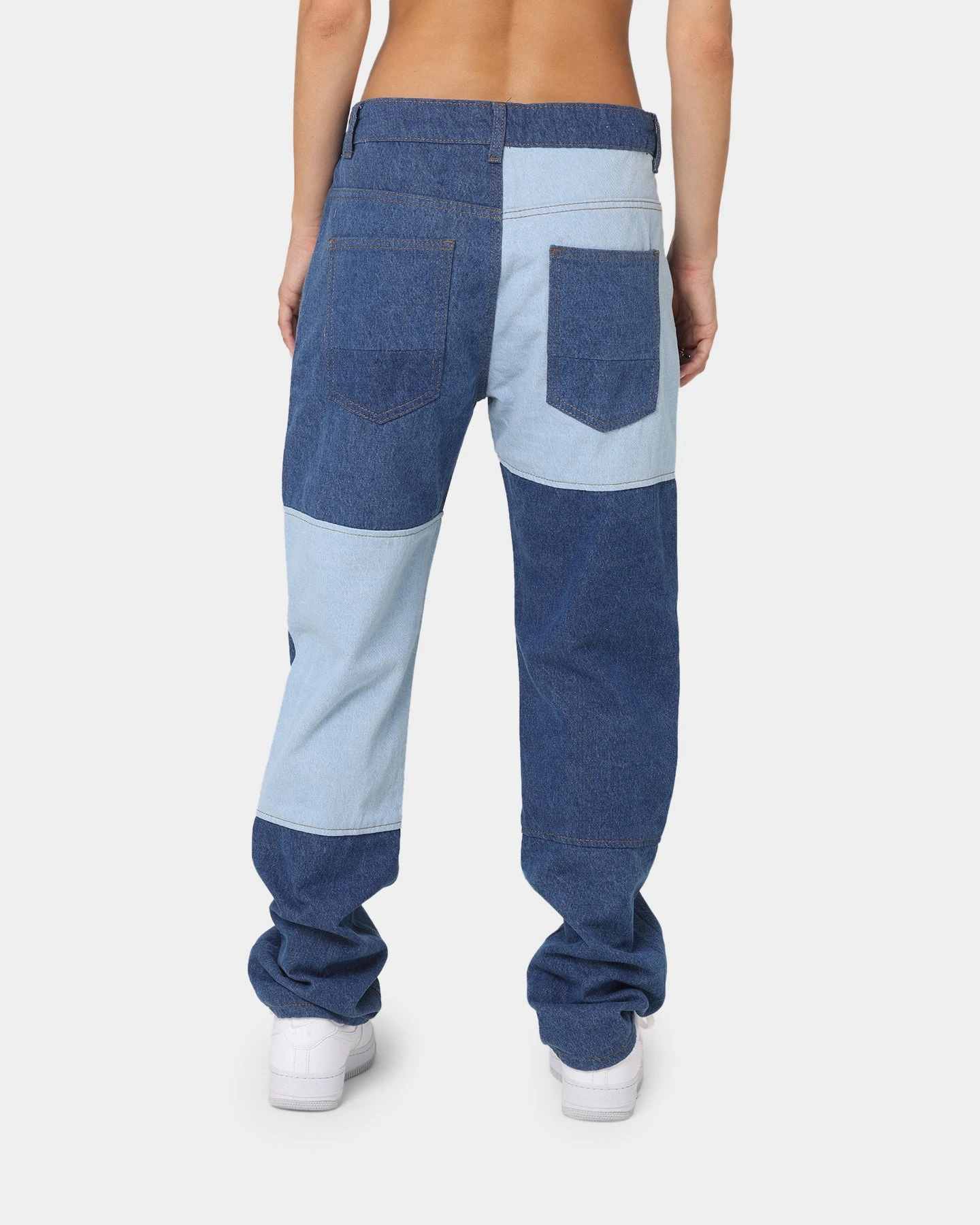 XXIII Rehan Patchwork Jeans Blue/Light Blue 6 XXIII Rehan Patchwork Jeans Blue/Light Blue - Image 4