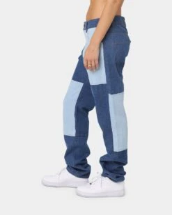 XXIII Rehan Patchwork Jeans Blue/Light Blue 15 XXIII Rehan Patchwork Jeans Blue/Light Blue -Fashion Clothing Store 03008263 YX051 womens 0060