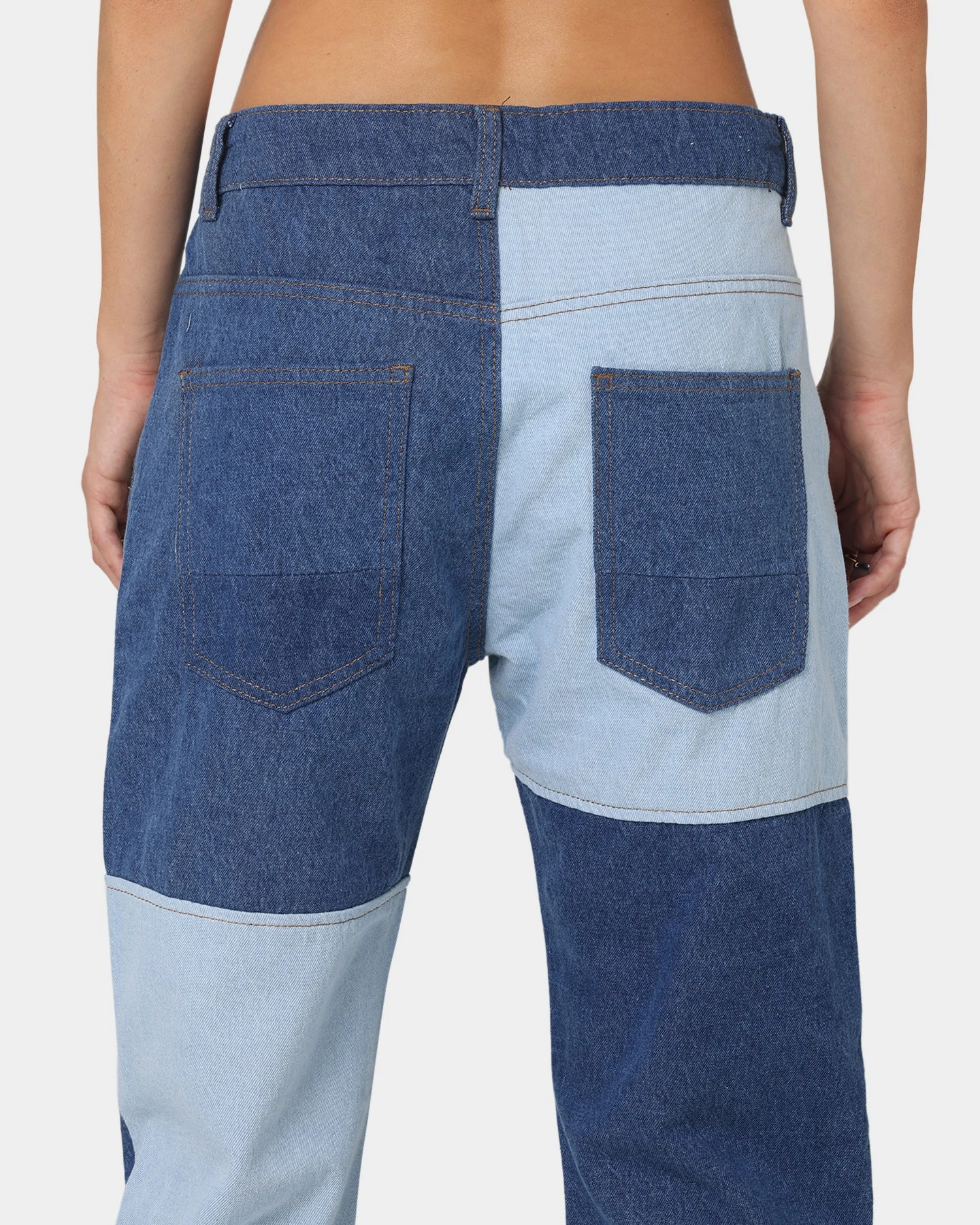 XXIII Rehan Patchwork Jeans Blue/Light Blue 10 XXIII Rehan Patchwork Jeans Blue/Light Blue - Image 8