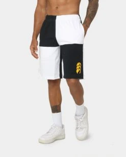 Canterbury Harlequin Striped 9 Shorts Black/White