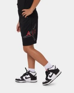 Jordan Kids' Jumpman Mesh Shorts Black