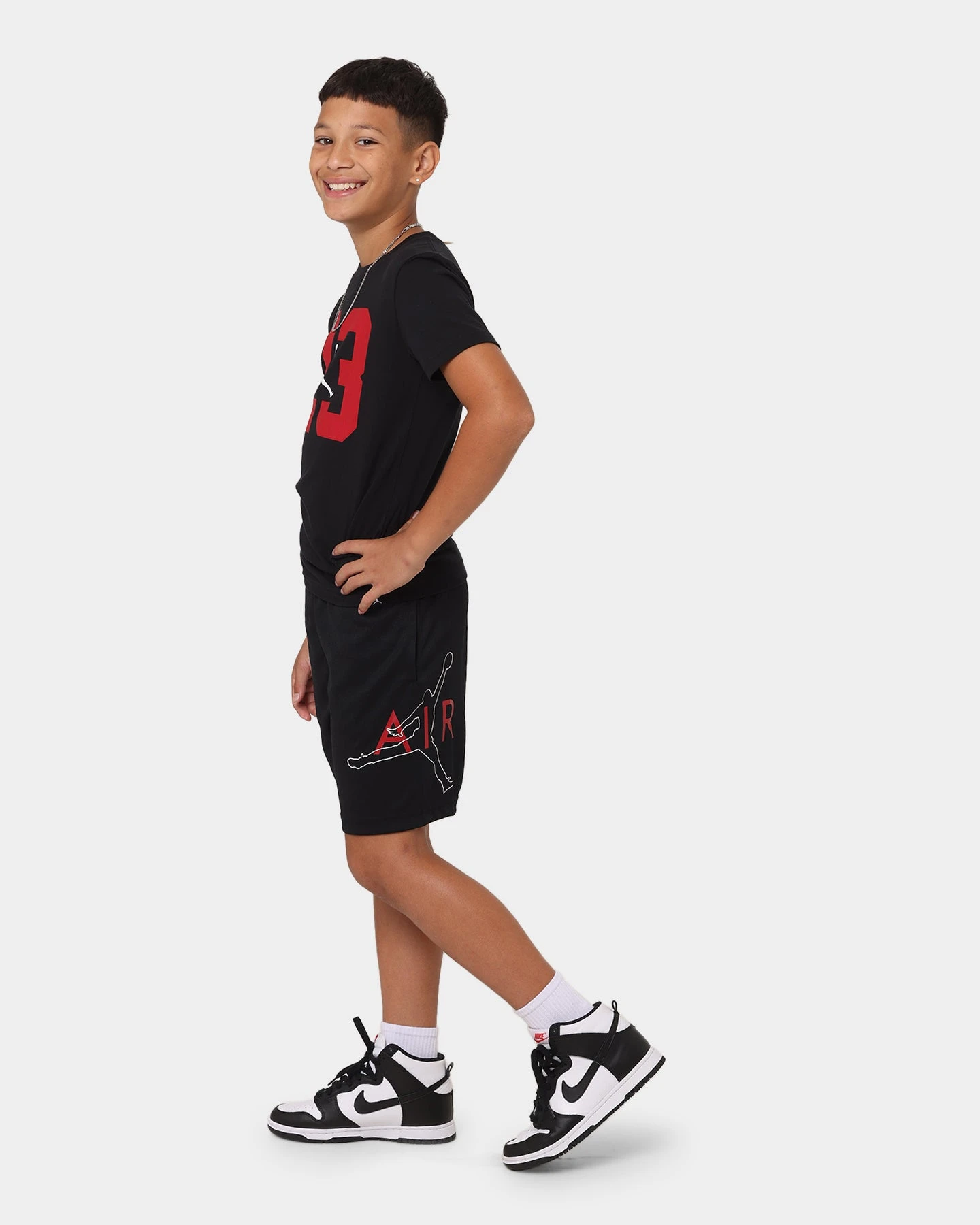 Jordan Kids' Jumpman Mesh Shorts Black 4 Jordan Kids' Jumpman Mesh Shorts Black - Image 2
