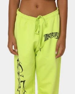 Loiter Anarchy Track Pants Neon Green -Fashion Clothing Store 03008501 YN359 womens 0030