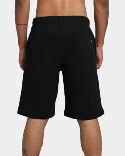 HUF X Marvel Smash Up Fleece Shorts Black -Fashion Clothing Store 03008582 YB001 mens 0080