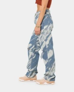 XXIII Women's Freya White Wash Jeans Blue/White -Fashion Clothing Store 03008619 YX095 womens 0060