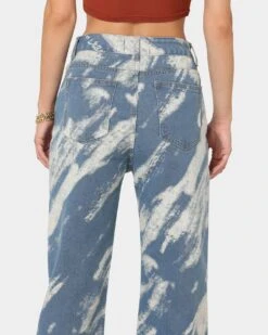 XXIII Women's Freya White Wash Jeans Blue/White -Fashion Clothing Store 03008619 YX095 womens 0080