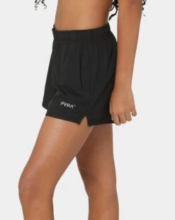 PYRA Women's Hike Stretch Shorts Black -Fashion Clothing Store 03008631 YB001 womens 0080