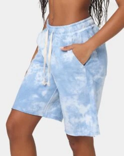 XXIII Kikee Blue Tie Dye Shorts Blue 16 XXIII Kikee Blue Tie Dye Shorts Blue -Fashion Clothing Store 03008643 YX001 womens 0070