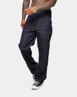 XXIII Xalapa Wave Stitch Jeans Blue -Fashion Clothing Store 03008659 YX001 mens 00080