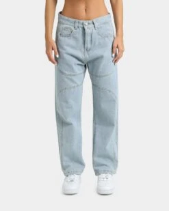 XXIII Women's Cholet Wide Leg Panel Jeans Light Blue 10 XXIII Women's Cholet Wide Leg Panel Jeans Light Blue -Fashion Clothing Store 03008826 YL200 womens 0030