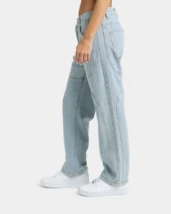 XXIII Women's Cholet Wide Leg Panel Jeans Light Blue 13 XXIII Women's Cholet Wide Leg Panel Jeans Light Blue -Fashion Clothing Store 03008826 YL200 womens 0060