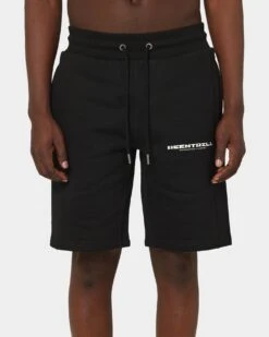 BEENTRILL Nu Logo Sweat Shorts Black -Fashion Clothing Store 03008953 YB001 mens 0030