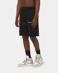BEENTRILL Nu Logo Sweat Shorts Black -Fashion Clothing Store 03008953 YB001 mens 0060