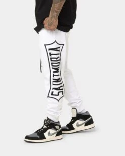 Saint Morta Ceremony Sweatpants White -Fashion Clothing Store 03008970 YW100 mens 060