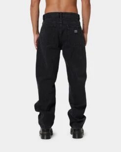 Obey Hard Work Dreams Denim Jeans Dusty Black 11 Obey Hard Work Dreams Denim Jeans Dusty Black -Fashion Clothing Store 03008991 YB566 mens 0040