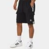 Adidas 3 Stripe Cargo Shorts Black -Fashion Clothing Store 03009146 YB001 mens 0010