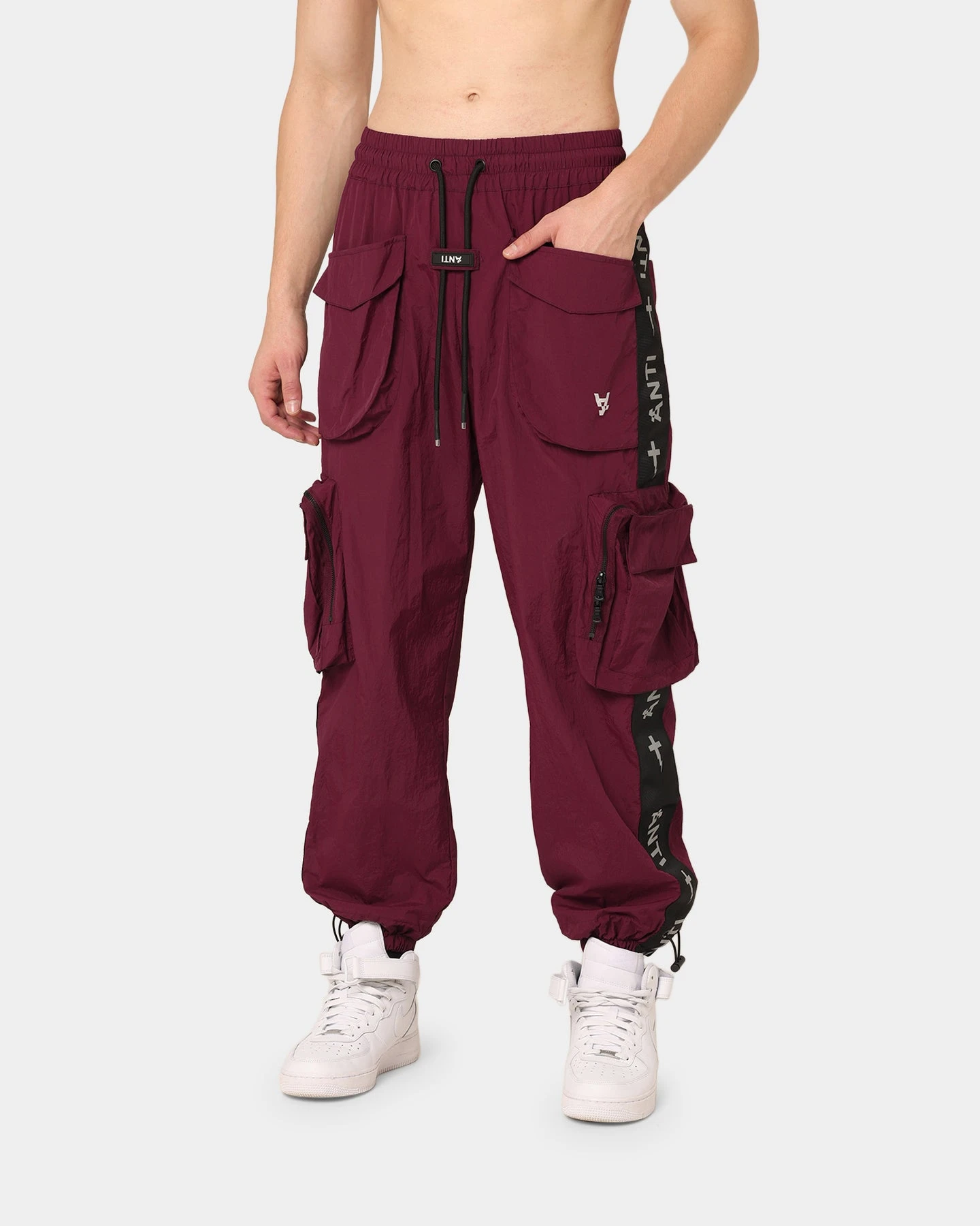 The Anti Order Galactic Utility Joggers Dark Burgundy 3 The Anti Order Galactic Utility Joggers Dark Burgundy