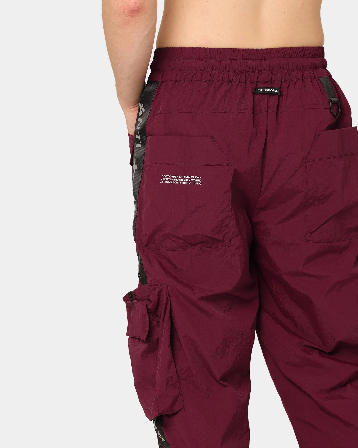 The Anti Order Galactic Utility Joggers Dark Burgundy 13 The Anti Order Galactic Utility Joggers Dark Burgundy - Image 11