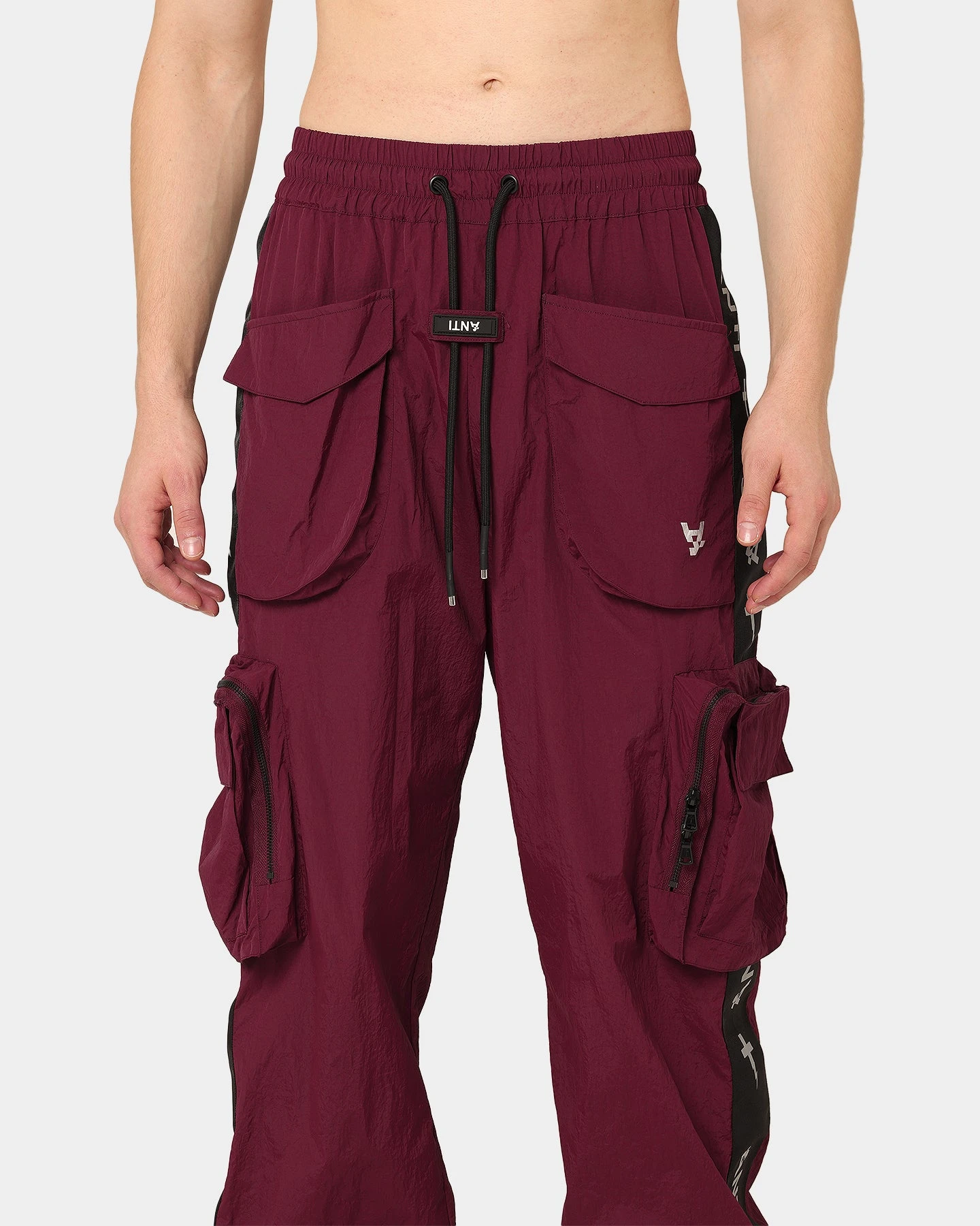 The Anti Order Galactic Utility Joggers Dark Burgundy 5 The Anti Order Galactic Utility Joggers Dark Burgundy - Image 3