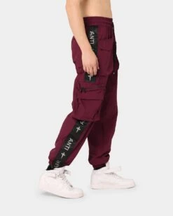 The Anti Order Galactic Utility Joggers Dark Burgundy 17 The Anti Order Galactic Utility Joggers Dark Burgundy -Fashion Clothing Store 03009204 YD057 mens 0050