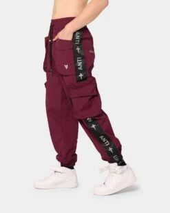 The Anti Order Galactic Utility Joggers Dark Burgundy 18 The Anti Order Galactic Utility Joggers Dark Burgundy -Fashion Clothing Store 03009204 YD057 mens 0060