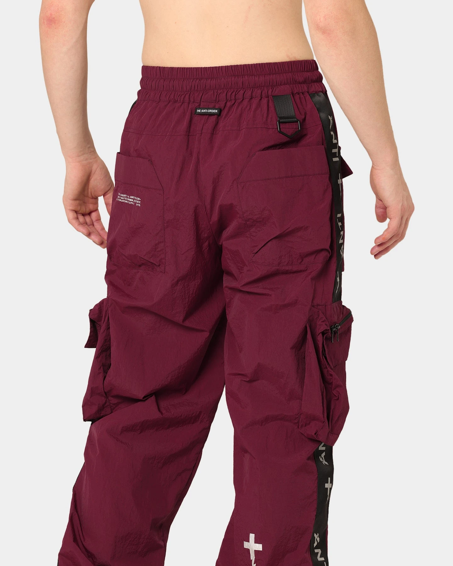 The Anti Order Galactic Utility Joggers Dark Burgundy 10 The Anti Order Galactic Utility Joggers Dark Burgundy - Image 8