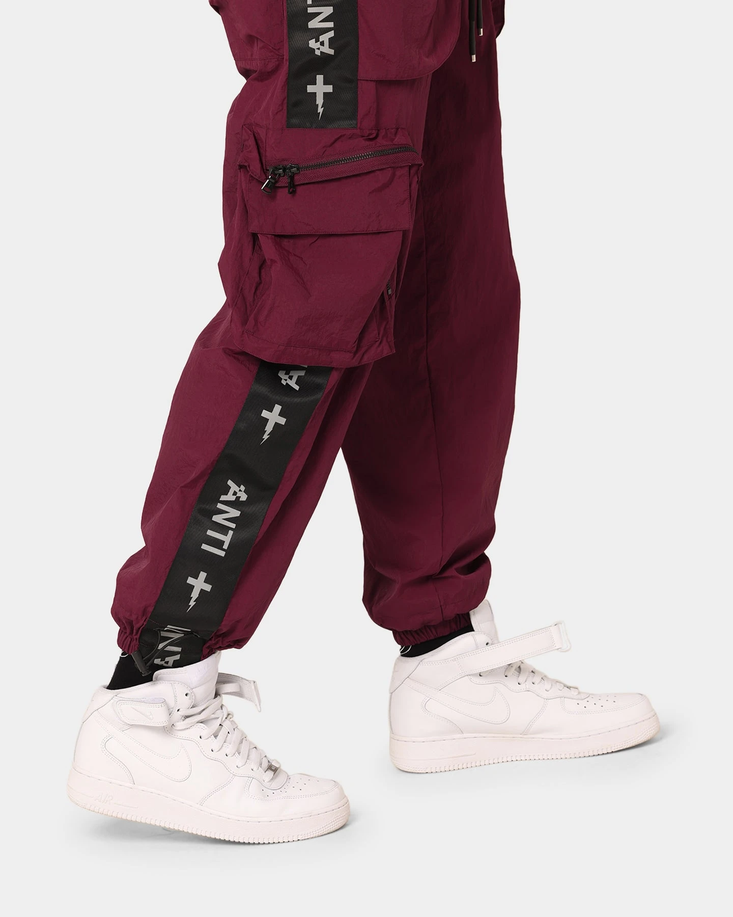 The Anti Order Galactic Utility Joggers Dark Burgundy 11 The Anti Order Galactic Utility Joggers Dark Burgundy - Image 9