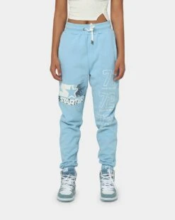 Starter Look For Stars Track Pants Light Blue -Fashion Clothing Store 03009255 YL200 womens 0030