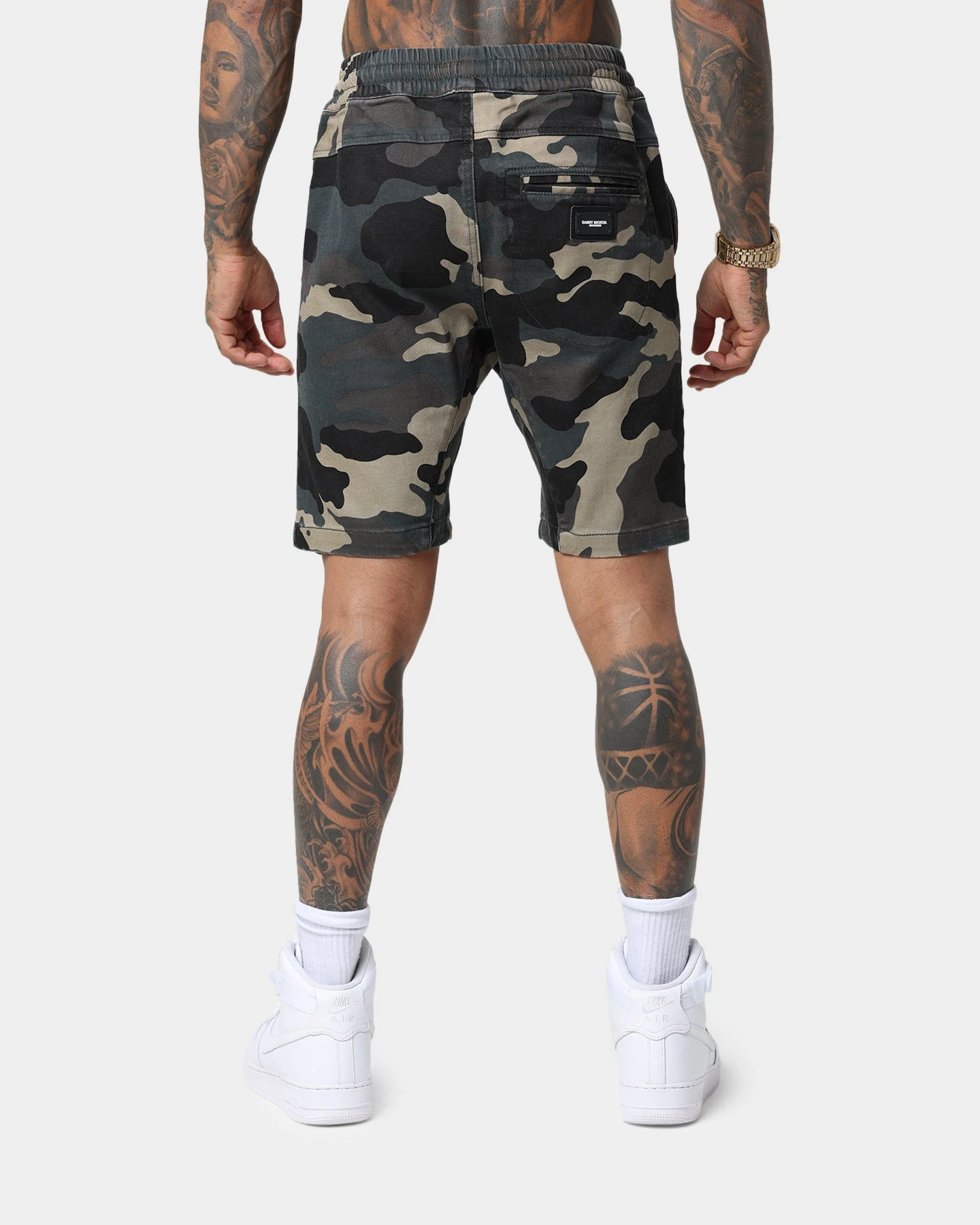 Saint Morta Annex Camo Shorts Woodland Camo 6 Saint Morta Annex Camo Shorts Woodland Camo - Image 4