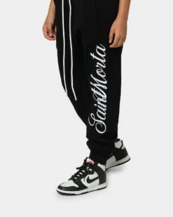 Saint Morta Saviour Sweat Pants Black -Fashion Clothing Store 03009416 YB001 womens 0070