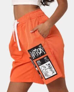 Loiter Nightcrawler Walk Shorts Orange 13 Loiter Nightcrawler Walk Shorts Orange -Fashion Clothing Store 03009627 YO200 womens 0040