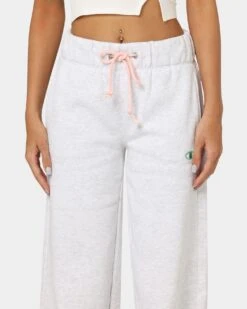 Champion Women's Reverse Weave Daisies Puddle Track Pants Silver Grey -Fashion Clothing Store 03009728 YS150 womens 0030