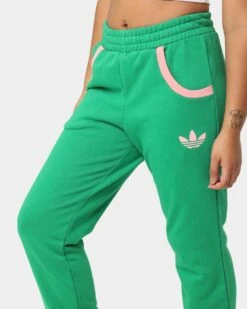 Adidas Adicolor Women's Sweatpants Green -Fashion Clothing Store 03009779 YG600 womens 0040