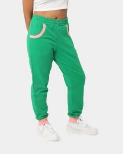 Adidas Adicolor Women's Sweatpants Green -Fashion Clothing Store 03009779 YG600 womens 0050